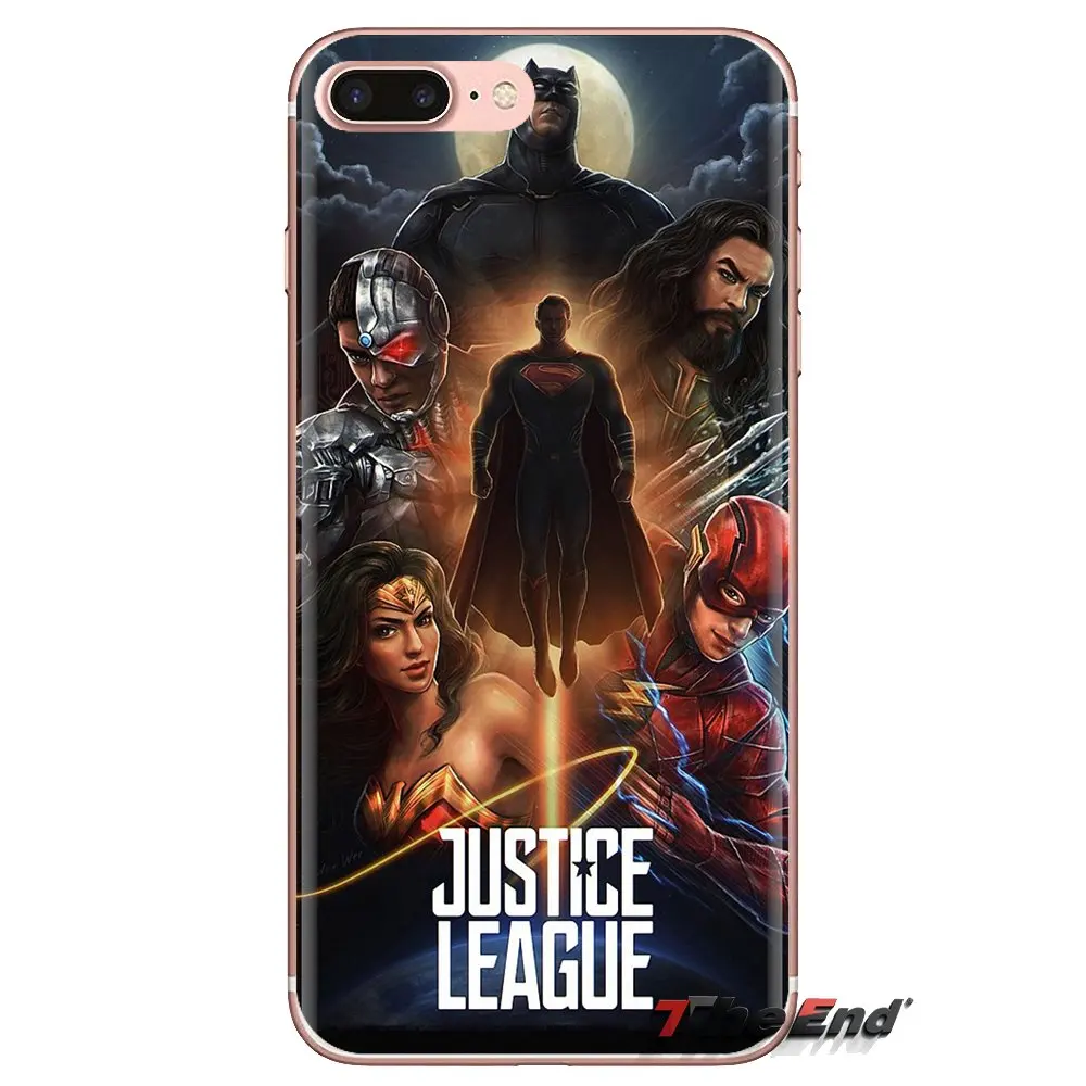 DC Justice League Comics Superman Silicone Bag Case For Xiaomi Mi4 Mi5 Mi5S Mi6 Mi A1 A2 5X 6X 8 9 Lite SE Pro Max Mix 2 3 2S |