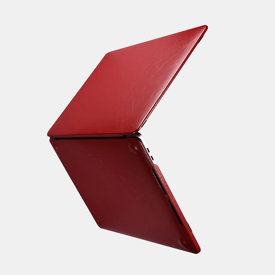 Тонкий Премиум чехол из искусственной кожи для ноутбука Macbook Pro 15 дюймов защитный чехол для Apple Macbook pro 1"