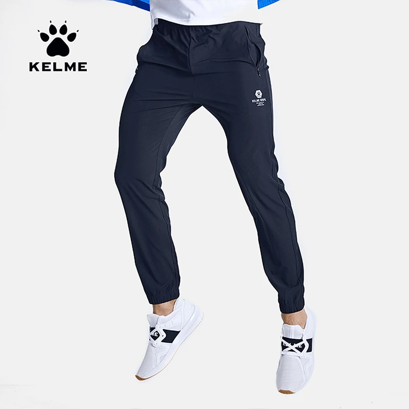 

KELME Sweatpants Men Sports Joggers Quick Drying Breathable Jogging Pants Training Running Sports Trousers Sportwear 3991532