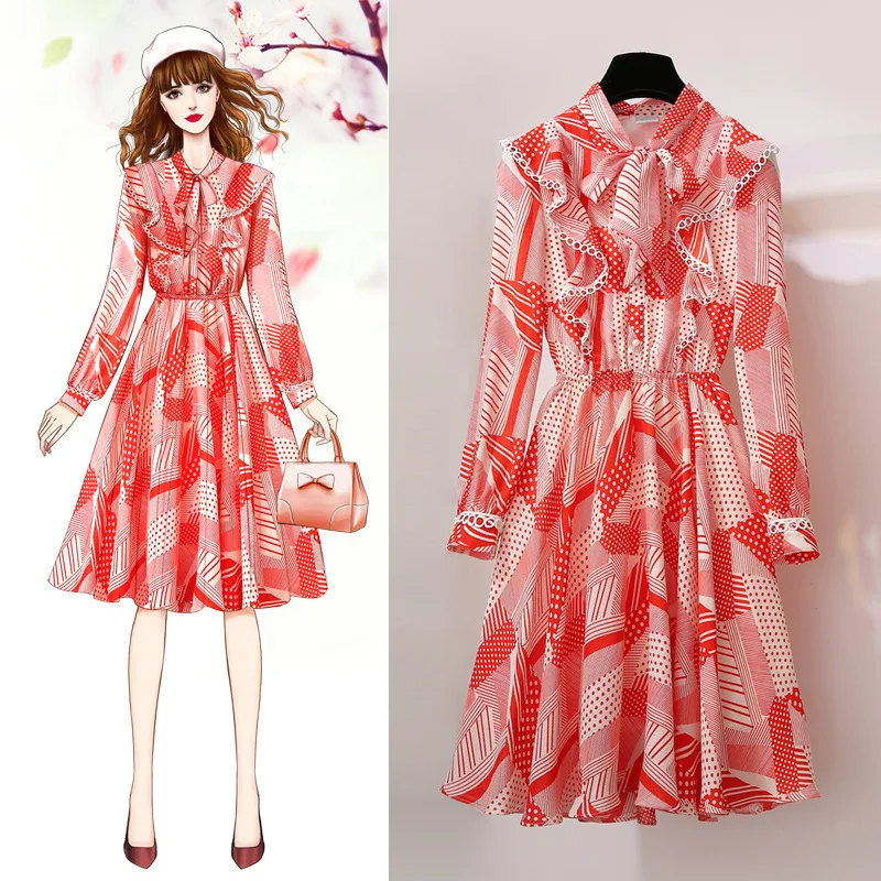Женские платья для отдыха с длинными рукавами фестиваля летние | Женская одежда