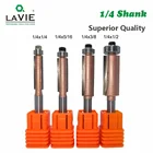 Фрезы для работ по дереву LAVIE MC01150, 1 шт., улучшенные фрезы с хвостовиком 14 дюйма, 14 дюйма, 516 дюйма, 38 дюйма, 12 дюйма