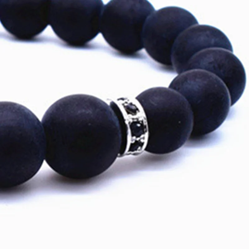 Оптовые аксессуары для браслетов круглые бусины с инкрустацией из меди и