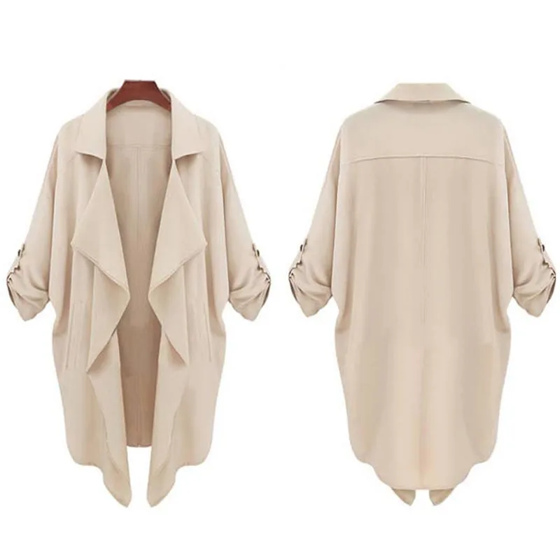 Ветровка женская осенняя однотонная цвета хаки|top coat manicure|coated fiberglasscoat sheep |