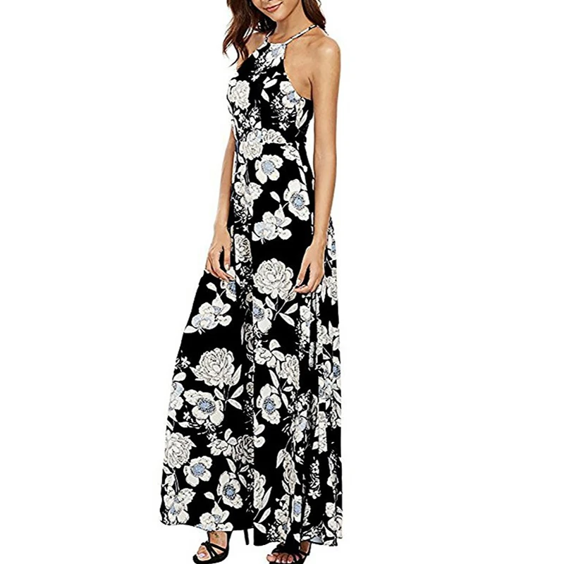 Женское платье с поясом и v образным вырезом большие размеры Длинное Платье