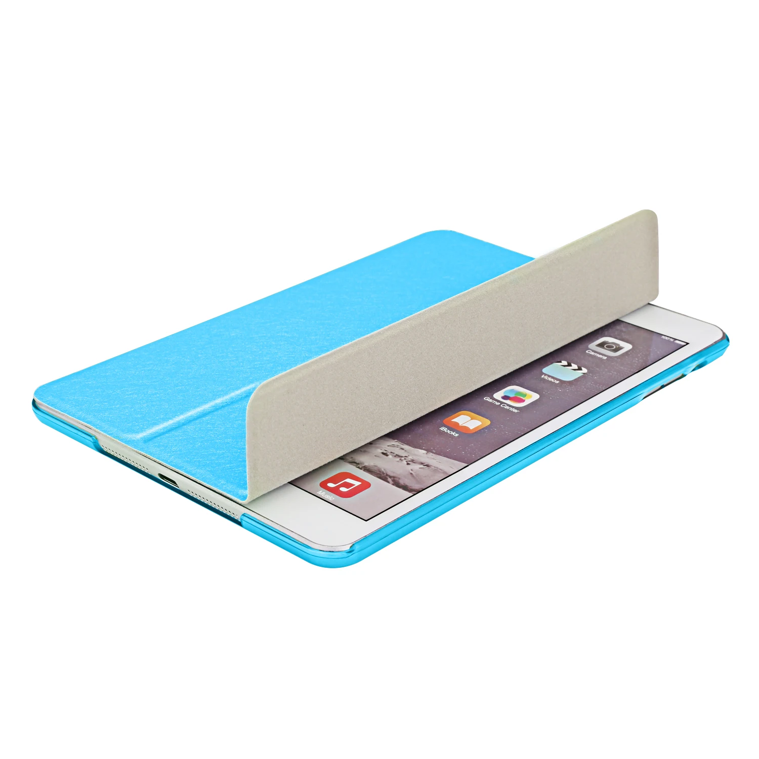 Тонкий смарт чехол для IPad Mini 1 2 3 4 из искусственной кожи Tri Fold Stand Apple iPad mini