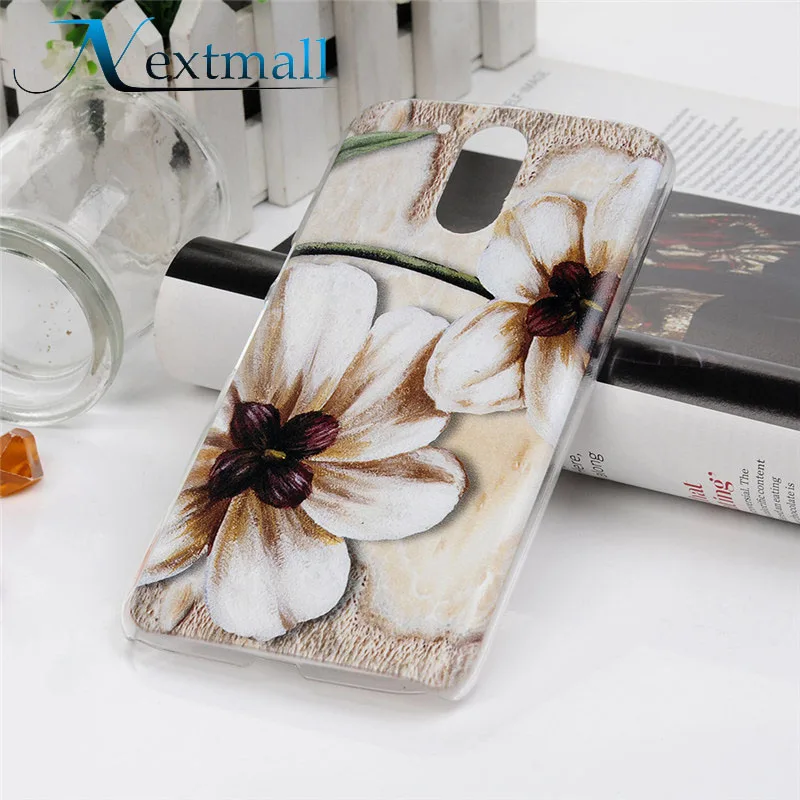 Nextmall Coque для мото G4 Прозрачный ультра тонкий жесткий чехол красочные картины Дело