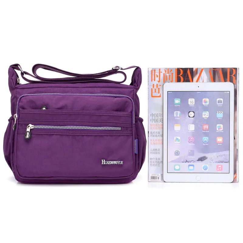 Женские сумки-мессенджеры Женская нейлоновая сумка Повседневная оригинальная