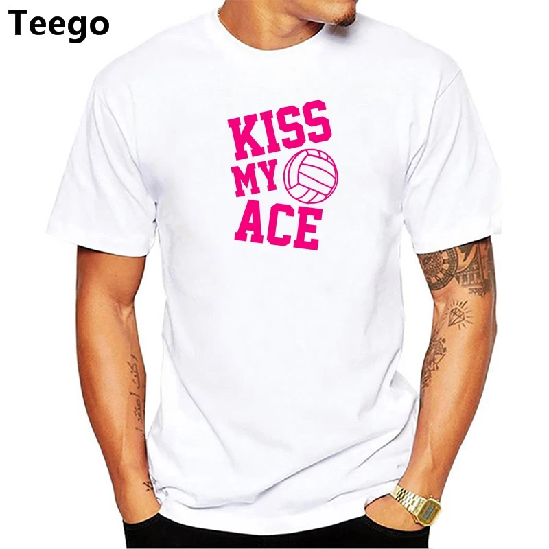 Подростковая музыкант рубашка Kiss My Ace волейбол 2018 волейболисткой любителей
