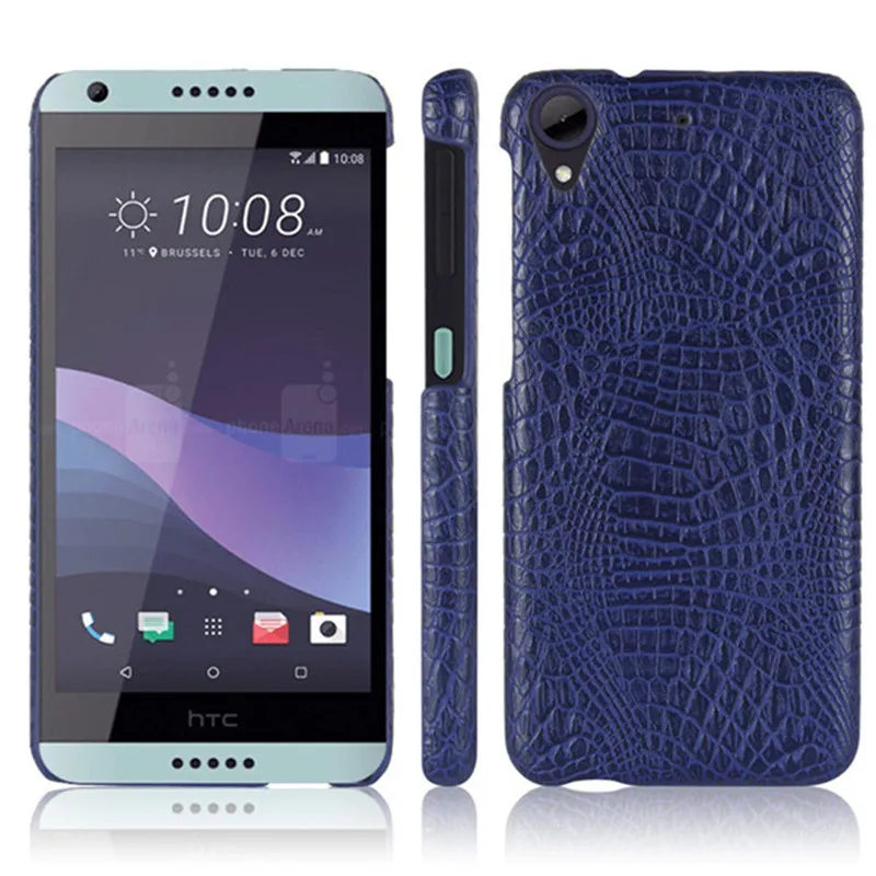 Чехол для HTC Desire 650 чехол жесткий пластиковый из искусственной кожи задняя крышка
