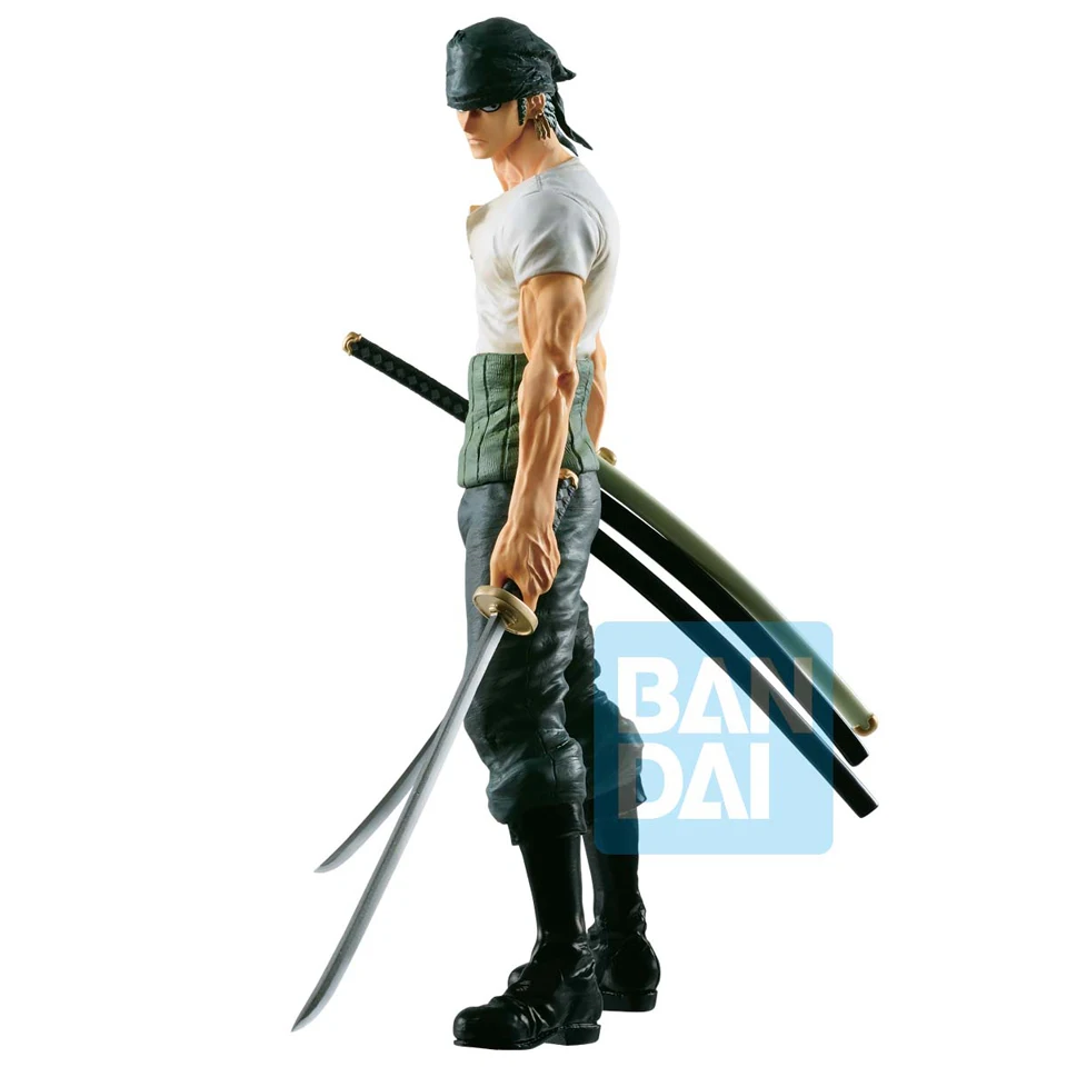 Zoro Tronzo Banpresto одна деталь 20th юбилей Masterlise Roronoa Зоро фигурка аниме OP Zoro figuals заморские ограничения - Цвет: Zoro