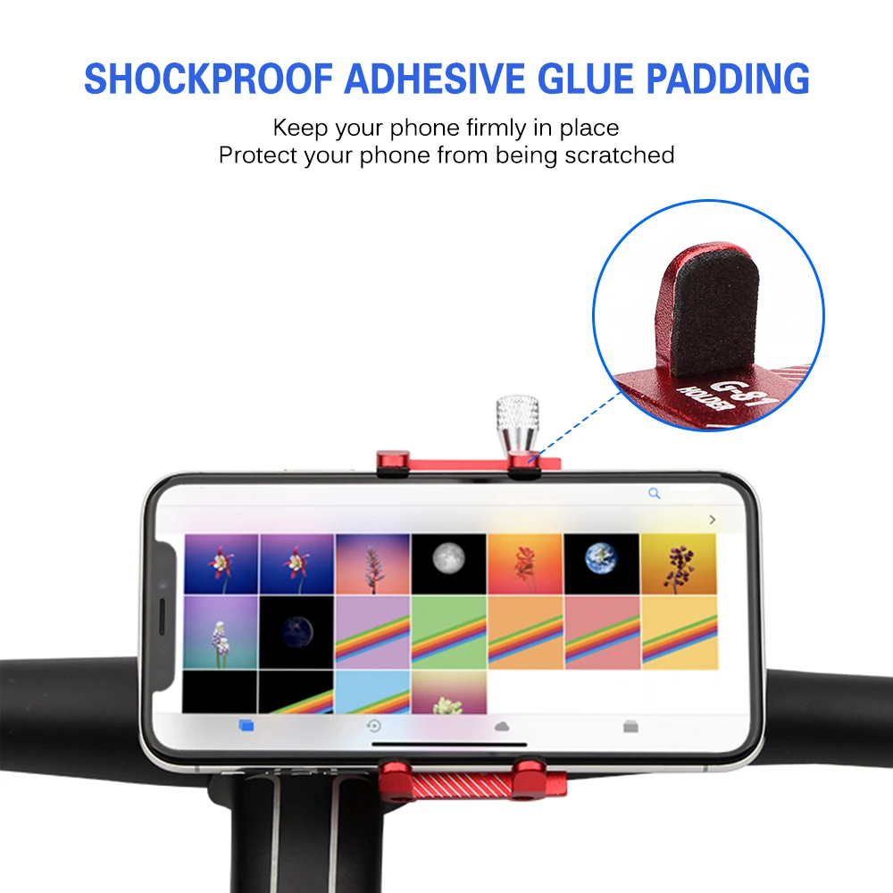 Регулируемый велосипедный держатель для телефона GUB на руль горного велосипеда