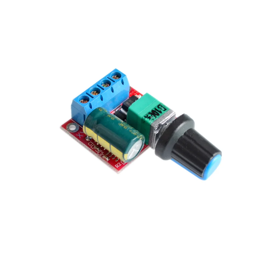 Мини DC 5A мотор контроллер скорости ШИМ 3V 35V переключатель светодиодный диммер|led