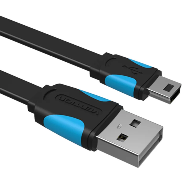 Vention Mini USB кабель 1 м 5 2 мини для передачи данных Зарядное устройство Сотовая связь