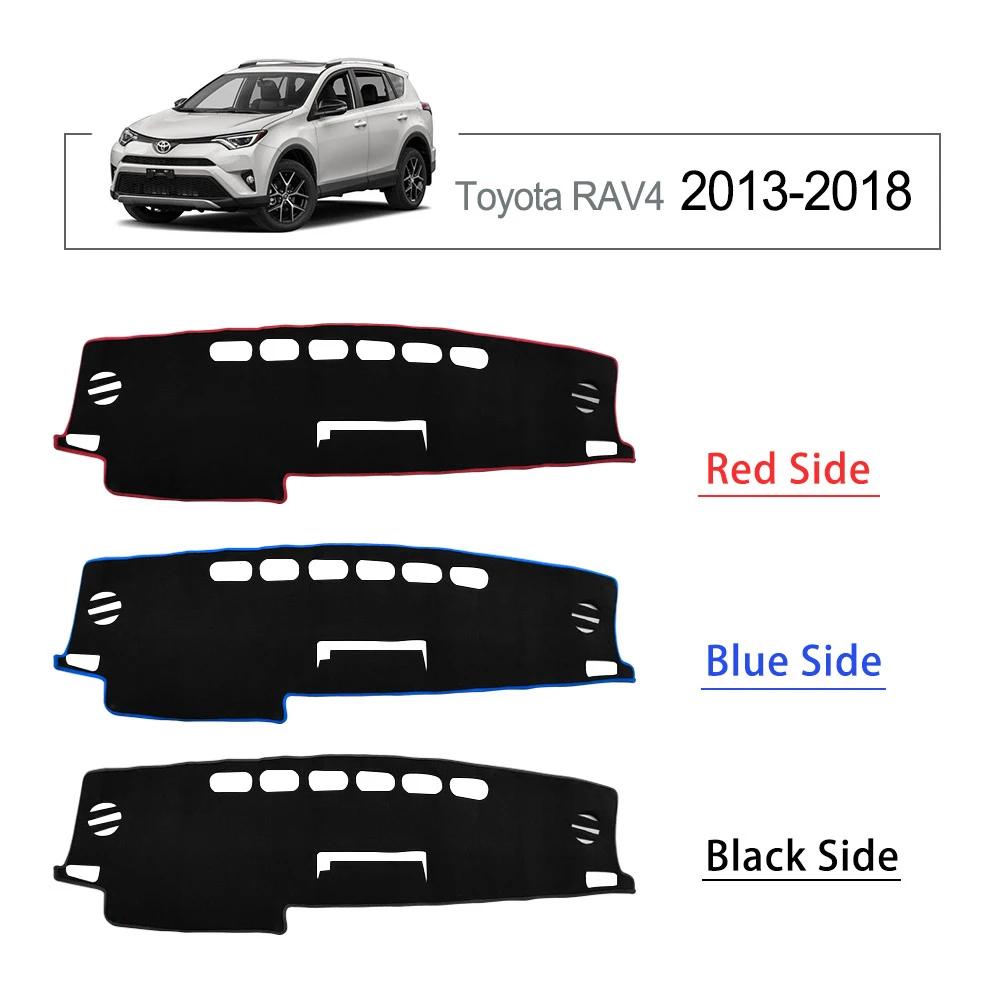 Крышка приборной панели автомобиля коврики анти УФ коврик приборная панель Dash для Toyota RAV4 2013 2014 2015 2016 2017 2018
