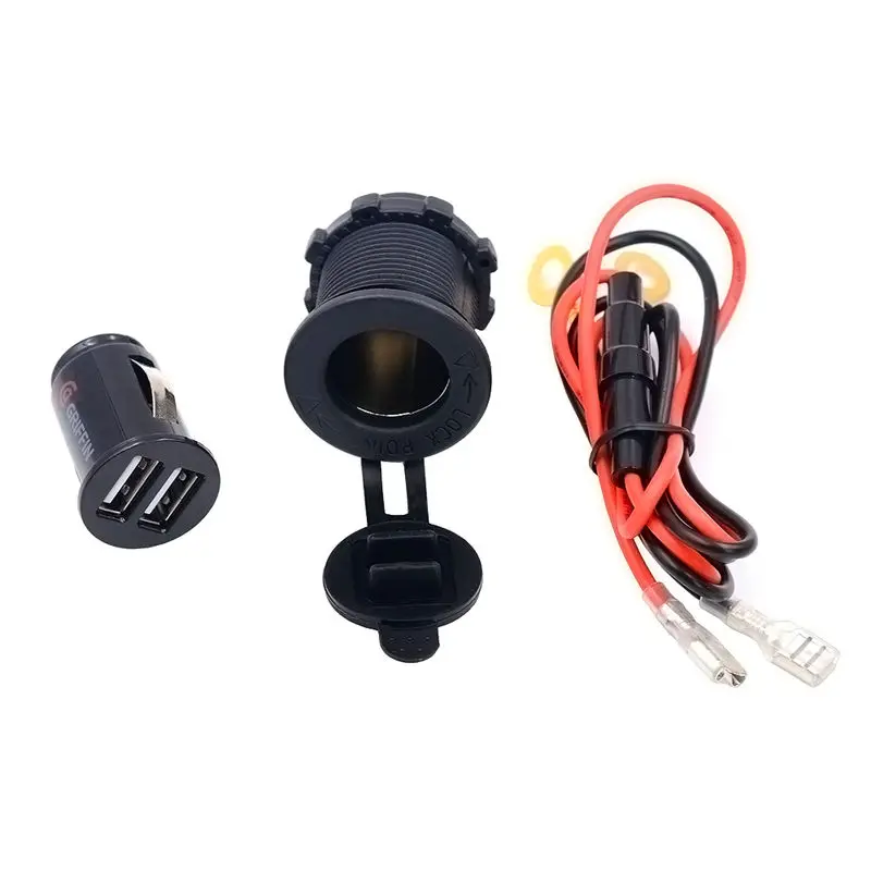 Автомобильное водонепроницаемое пыленепроницаемое зарядное устройство 5V Adaptateur