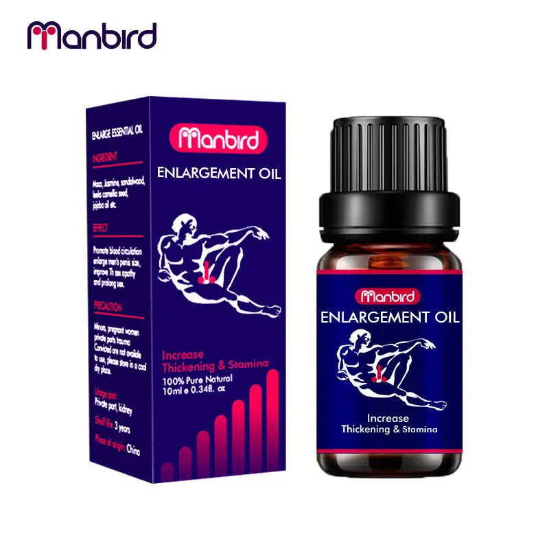 Натуральный травяной ингредиент Manbird смазка для крема мужчин увеличивает рост