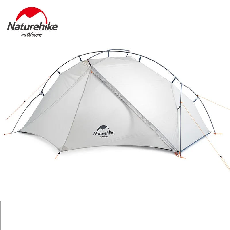 VIK Naturehike 1 человек один человек Сверхлегкий Палатка для кемпинга на открытом воздухе camp ul gear 1,1 кг - Цвет: white tent