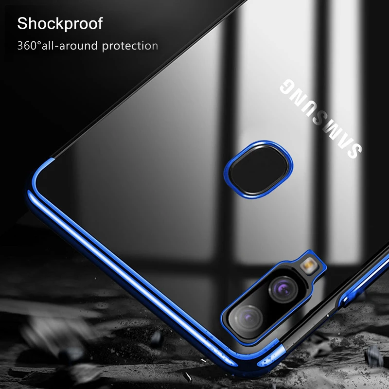 Простой чехол для Samsung Galaxy A40 A40S мягкий бампер Ультратонкий силиконовый A 40 A40s |