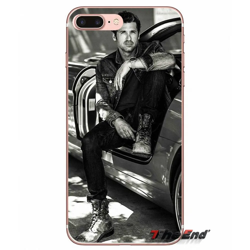 Чехол для телефона Derek Shepherd Greys Anatomy iPhone X 4 4S 5 5S 5C SE 6 6S 7 8 Plus Samsung Galaxy J1 J3 J5 J7 A3 A5 2016