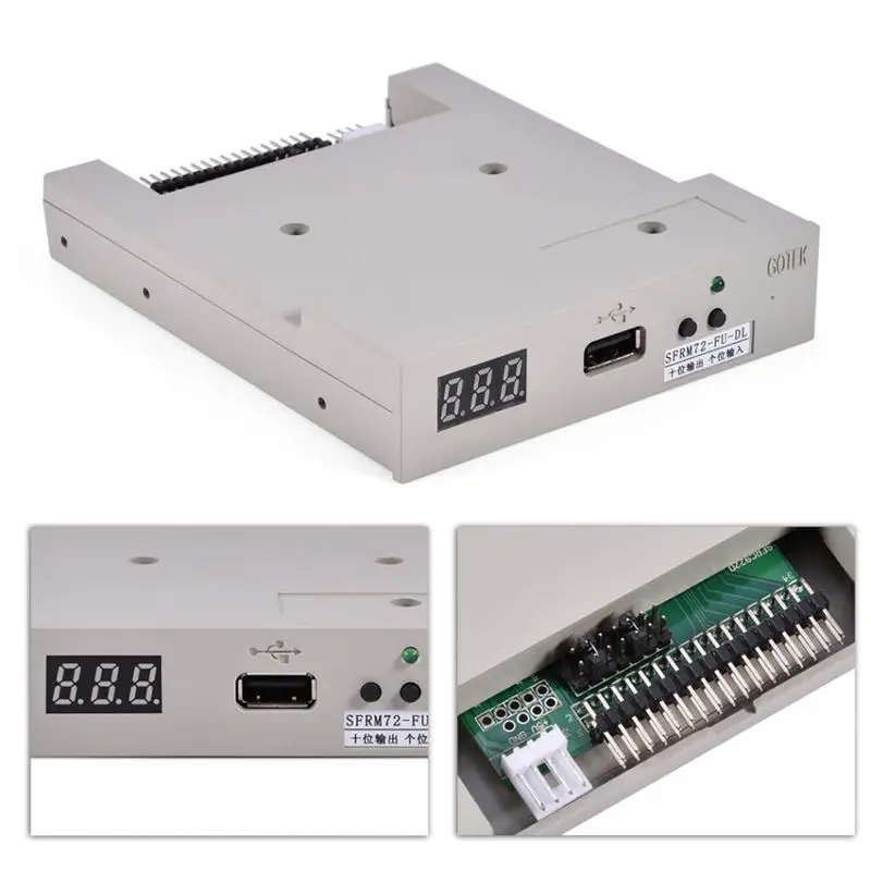 Sfrm72-Fu-Dl Usb Floppy Drive Emulator For Yamaha Korg Roland 720Kb Electric Organ Floppies Emulators | Электроника
