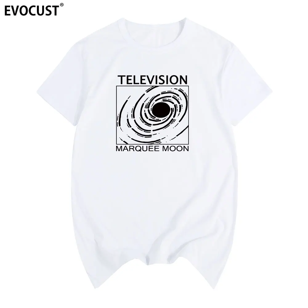 

TELEVISION marquee moon T-shirt Cotton Men T shirt New women TEE Funny Fashion