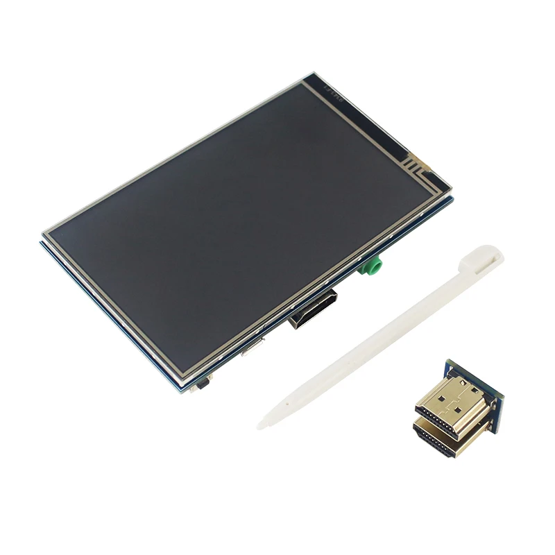 Raspberry Pi 3 сенсорный Экран ЖК дисплей 4 дюйма Дисплей модуль 800*480 IPS для Model B + плюс Pi3