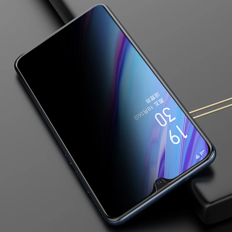 MicroData для OPPO A5X AX5S AX7 Pro A9 9H Передняя антишпионская защитная пленка из закаленного стекла с антибликовым покрытием