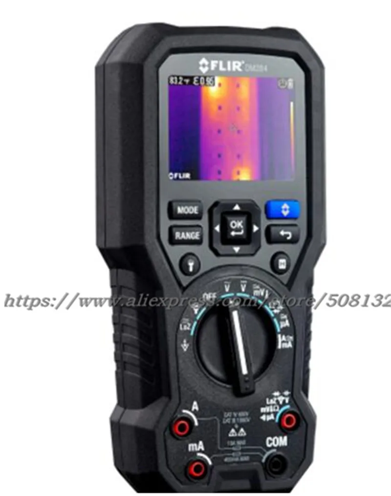 FLIR DM284 1000v AC/DC Цифровой мультиметр измеряющий истинные квадратичные значения