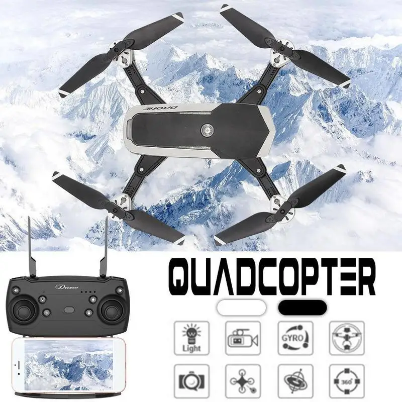 Wi Fi FPV складной Дрон с 200 Вт HD камерой контроль высоты без головы 6 осевой гироскоп