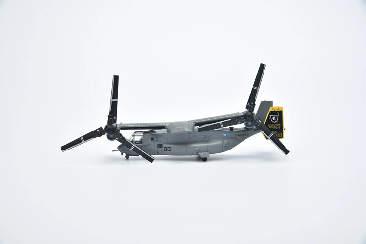 1:144 V22 Osprey поворотное крыло Вертолет модель игрушки сплав готовой военный подарок украшения игрушки для детей Подарки