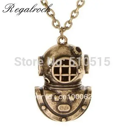 Regalrock Armor Holy Diver The Sea Diving ожерелье со шлемом|diving helmet|necklace necklacesea necklace |