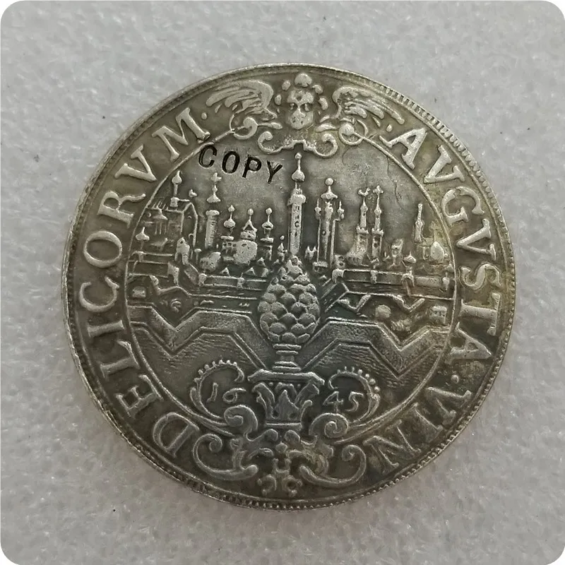1641 1642 1643 1645 Германия 2 Thaler COPY Безвалютные монеты  | Отзывы и видеообзор