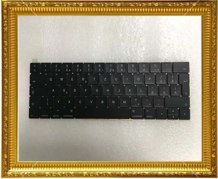 Оригинальный Новый A1707 клавиатура Чешский CZ стандарт для Apple Macbook 15 4 &quotA1707 Чешская