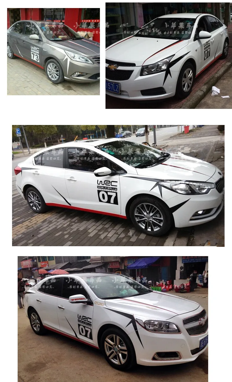 Линия талии наклейка для hyundai Verna Solaris Sonata8 Mistra весь корпус украшен BA048
