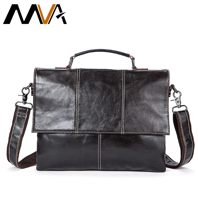 MVA Пояса из натуральной кожи Для мужчин сумка бренд Повседневное Crossbody для Сумки