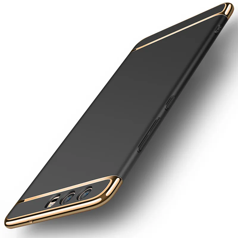 Всего тела Защитные чехлы для Huawei P8 Lite 2017 чехол Роскошные Жесткий пластик матовый