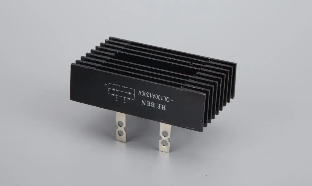 HE BEN брендовый Железный штифт 100*60 мм QL100A 1200V 1P однофазный мостовой диодный