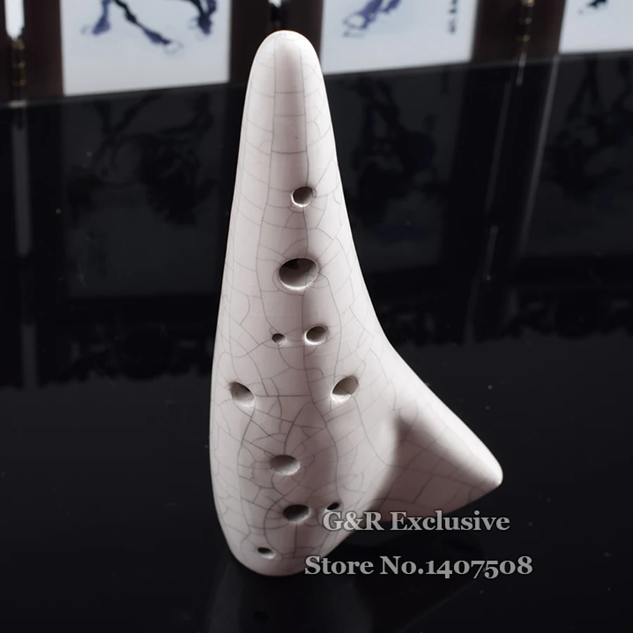 SC керамическая подводная лодка Ocarina сопрано C глазурованная канавка тенор Flauta 12