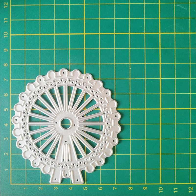 Металлические стальные Вырубные штампы Украшение колеса обозрения сделай сам