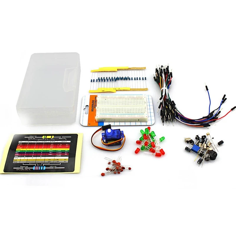 Стартовый набор DIY для Arduino с резисторами и конденсаторами.|kit for arduino|kit kitsjumper wire |