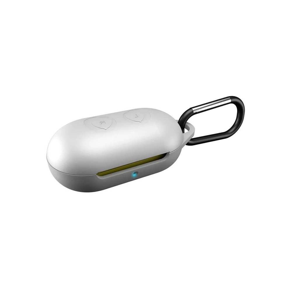 

Portable Clamshell Opening Anti-shock Flexible Silicone Protective Cover Case for Samsung Galaxy Buds Sports Bluetooth Earphone