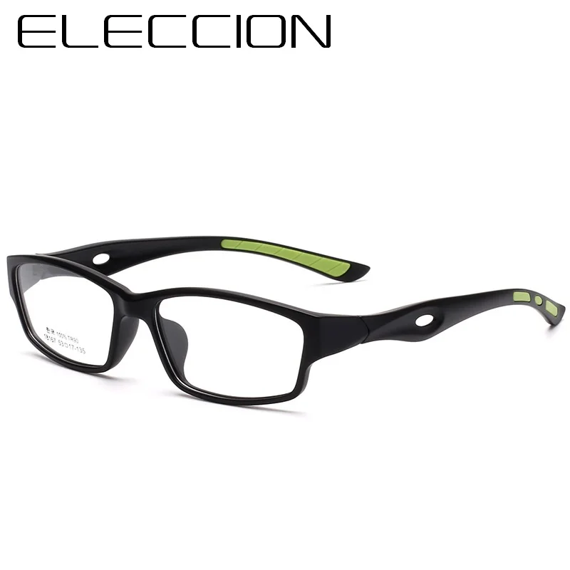 

ELECCION Brand Young Cool Style Sport Eye Glasses Frames Men Football Basketball Running Cycling With Myopia Spectacle frame