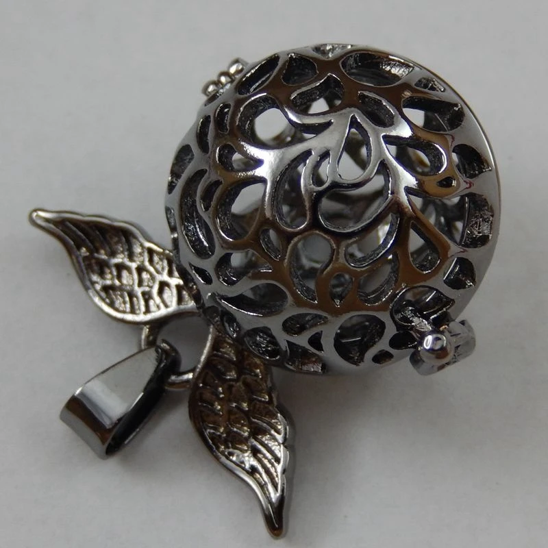 1 шт. черное забавное ожерелье с ангельскими крыльями ароматическое эфирное