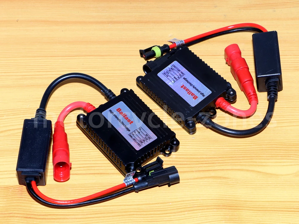 35 Вт ксеноновая конверсионная фара HID DC Балласт Slim H1 H4 H13 HB1 9005 9006 H11|Накладки и