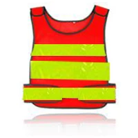 Red SPARDWEAR высокая видимость сетки светоотражающий жилет безопасности печать логотипа - Цвет: Red