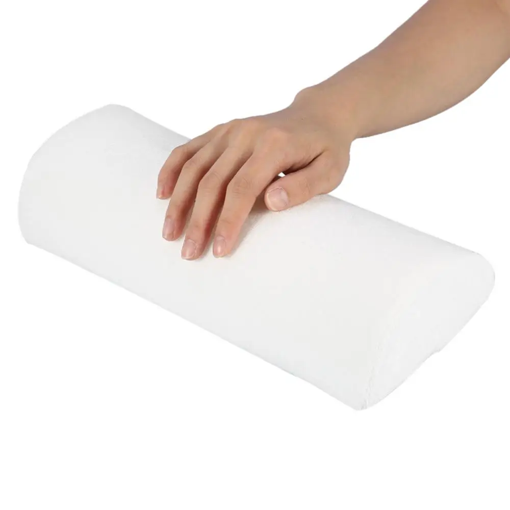 White 10 цветов, мягкие подставки для рук, моющаяся ручная Подушка, губка, держатель для подушек, подставки для рук, для дизайна ногтей, маленькие маникюрные подставки для рук, подушка - Цвет: White