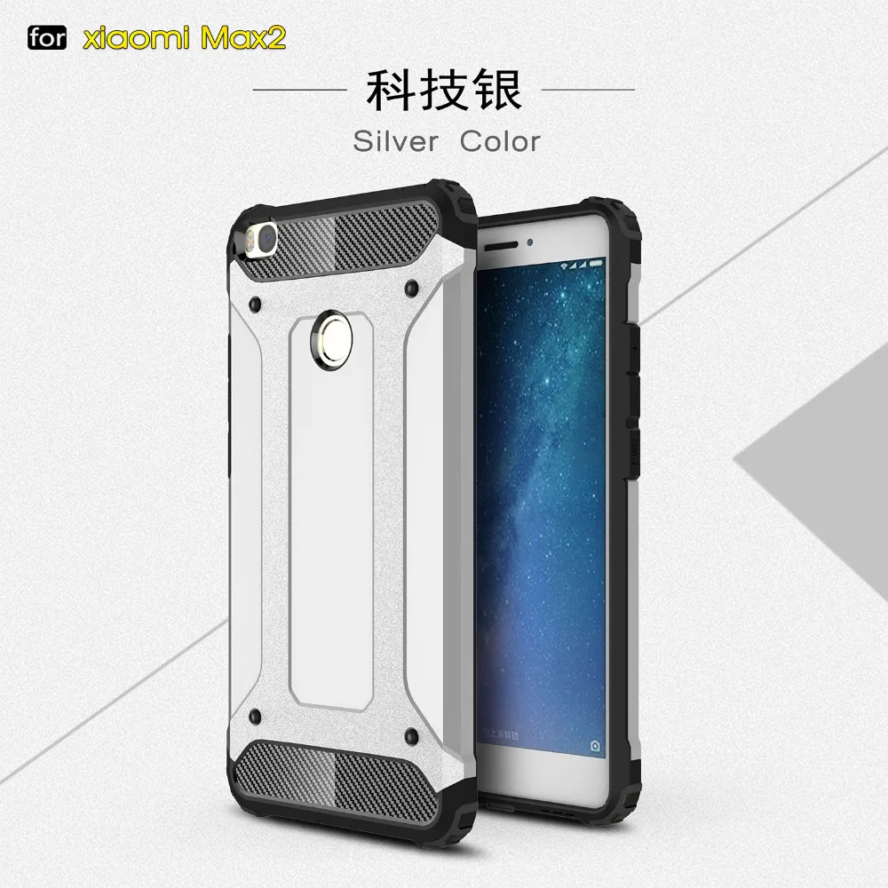 TRISEOLY For Xiaomi Mi Max 2 Case Luxury Diamond Armor Shockproof Hard And Durable TPU Back Cover MIMax2 | Мобильные телефоны и