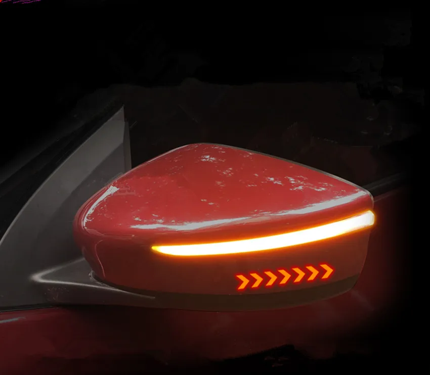 Светодиодный светильник с динамическим поворотным сигналом боковой зеркальный