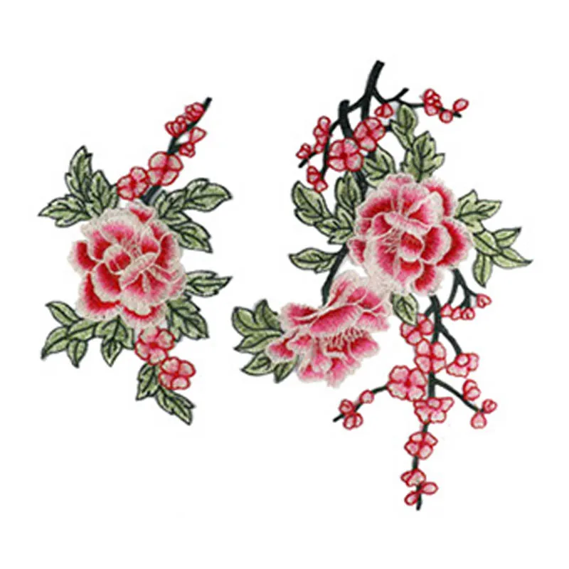 Высокое качество с аппликацией в виде цветка 1 шт. одежда аксессуары патчи