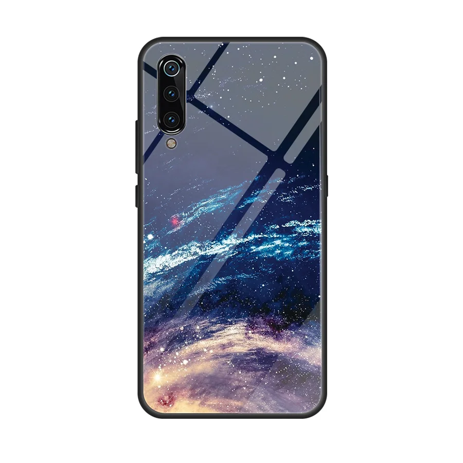 YU016 Стеклянный чехол IQD для Xiaomi Redmi mi 9 mi 8 Lite mi 6X A2 5X A1 F1 mi x 3 5 Plus 6 Note 7 5 6 Pro, защитный чехол из ТПУ - Цвет: YU016